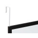 MIROIR DE PORTE COULEUR NOIR 30X120CM