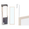 SPECCHIO PORTA BIANCO INVECCHIATO  30X120CM