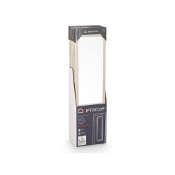 SPECCHIO PORTA BIANCO INVECCHIATO  30X120CM