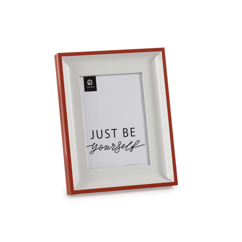 WHITE AND RED PHOTO HOLDER 13X18