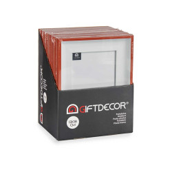WHITE AND RED PHOTO HOLDER 13X18