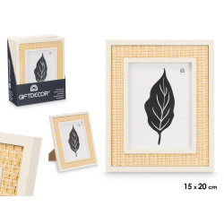 NATURAL ROPE PHOTO FRAME 15 X 20 CM