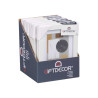 10X15CM WHITE PASSE-PARTOUT WOOD PHOTOFRAME 