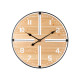 HORLOGE MURALE BOIS 60 CM