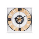 HORLOGE MURALE ENGRENAGE METAL 60 CM
