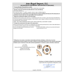 HORLOGE MURALE ENGRENAGE METAL 60 CM