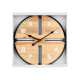 HORLOGE MURALE BOIS 40 CM