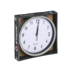 HORLOGE ROND GRIS