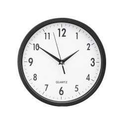 OROLOGIO ROTONDO NERO 