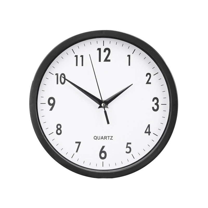 OROLOGIO ROTONDO NERO 