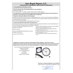 OROLOGIO ROTONDO NERO 