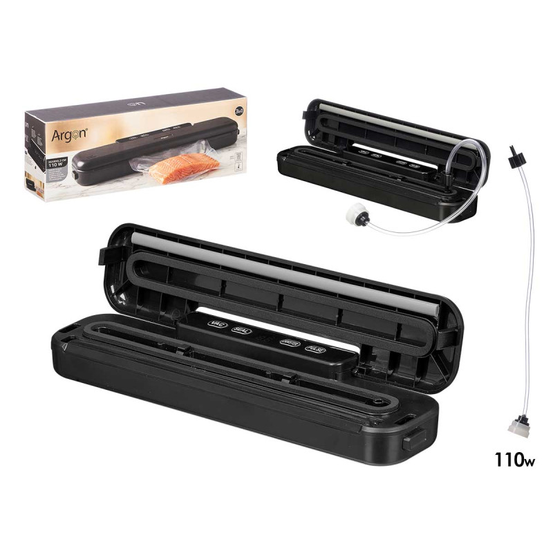 BLACK THERMAL VACUUM BAG SEALER 110W