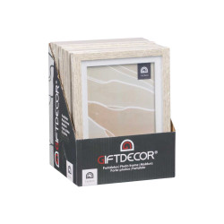 13X18CM WHITE EDGE NATURAL PHOTO HOLDER