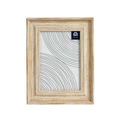 13X18CM GOLD WOODEN EFFECT PHOTO HOLDER