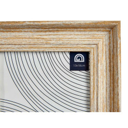 13X18CM GOLD WOODEN EFFECT PHOTO HOLDER