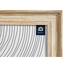 20X25 GOLD WOODEN EFFECT PHOTO HOLDER