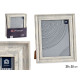 PORTEPHOTO EFFET BOIS ARGENTE 20X25CM