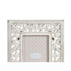 MOLDURA PERFURADA MADEIRA BRANCA 10X15
