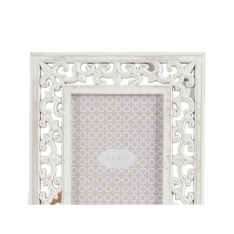 PORTEPHOTO GRAVE BOIS BLANC 13X18 CM