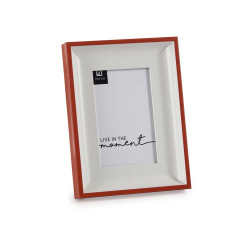 WHITE AND RED PHOTO HOLDER 10X15