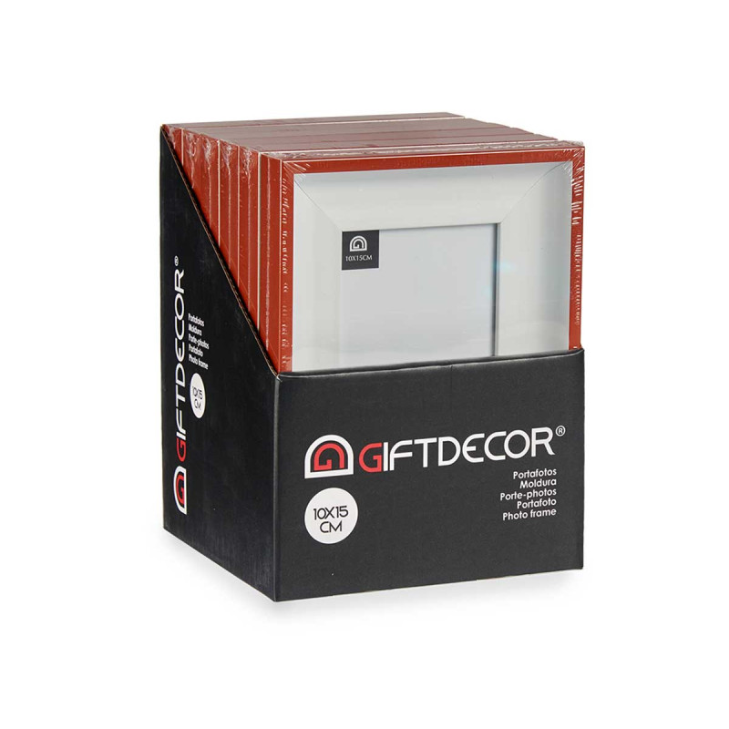 PORTAFOTO 10X15 BIANCO E ROSSO