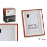 PORTAFOTO 13X18 BIANCO E ROSSO