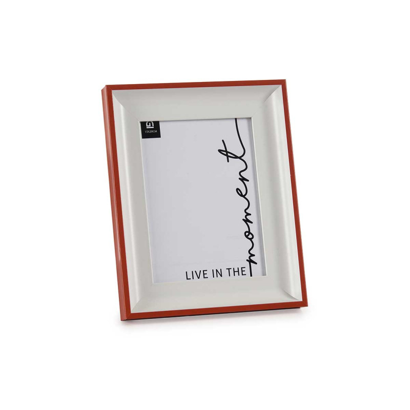 PORTAFOTOS 15X20 BLANCO Y ROJO