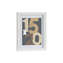 MOLDURA MADEIRA PAREDE PASSE-PARTOUT 15X20CM BR