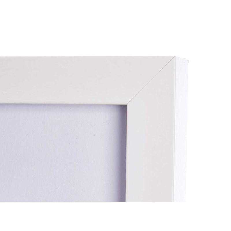 PORTEPHOTO MUR BOIS PASSE-PARTOUT 30X40CM BLANC