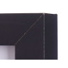 PORTAFOTO PARED MADERA PASPARTU 10X15CM NEGRO