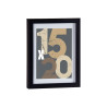 PORTEPHOTO MUR BOIS PASSE-PARTOUT 15X20CM NOIR 