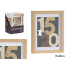 PORTAFOTO PARETE LEGNO PASSE-PORTOUT 15X20CM NATUR