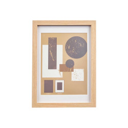 PORTEPHOTO MUR BOIS PASSE-PARTOUT 18X24CM NATUREL