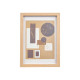 PORTAFOTO PARED MADERA PASPARTU 18X24CM NATURAL