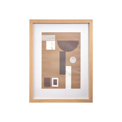 PORTAFOTO PARETE LEGNO PASSE-PORTOUT 21X30CM NATUR