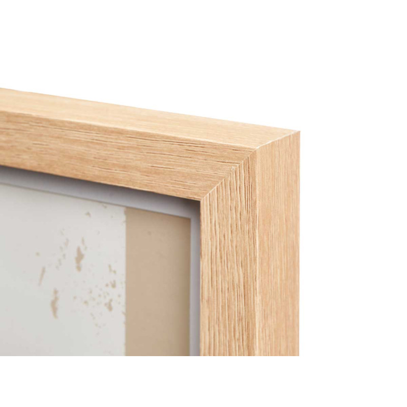 PORTEPHOTO MUR BOIS PASSE-PARTOUT 21X30CM NATUREL 