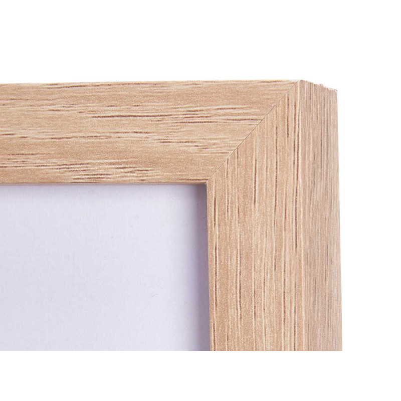 PORTEPHOTO MUR BOIS PASSE-PARTOUT 30X40CM NATUREL 
