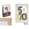 PORTAFOTO PARETE LEGNO PASSE-PORTOUT 50X70CM NATUR