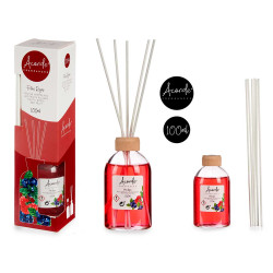 DIFUSOR 100ML COM STICKS FRUTOS VERMELHOS 