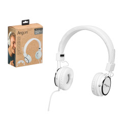 CASQUE A CABLE BLANC
