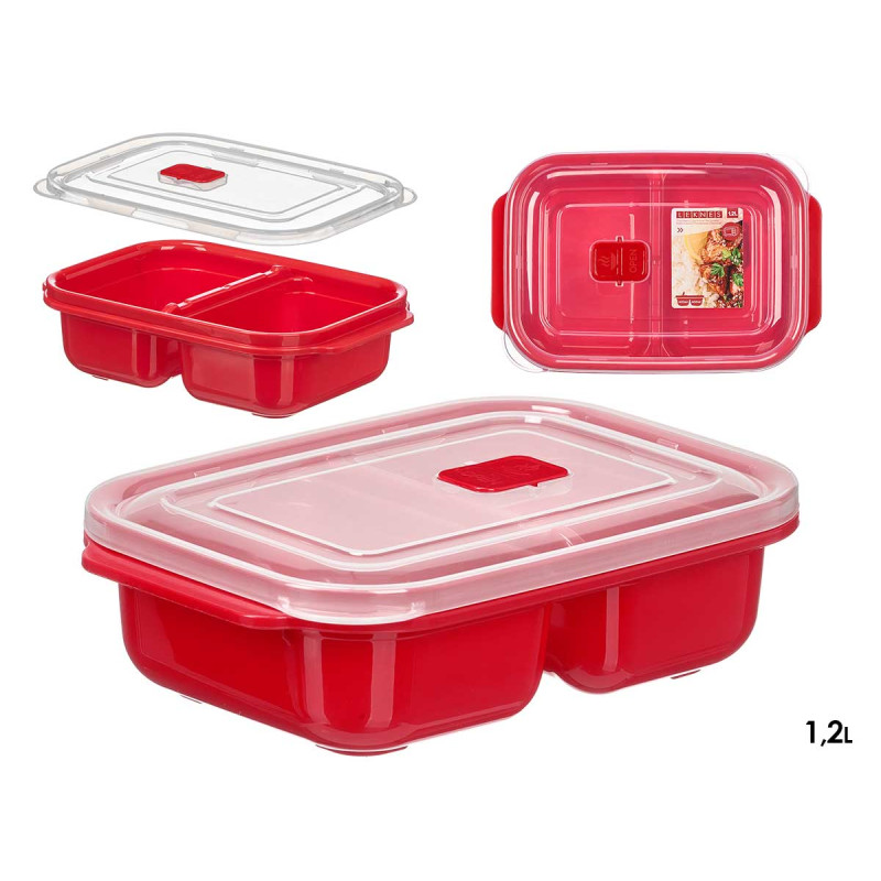 SCATOLA ROSSA MICROONDE DIVISORI APERTURA