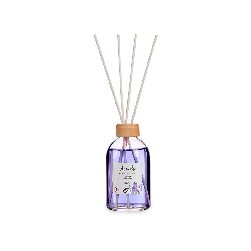 DIFUSOR 100ML COM STICKS LAVANDA 