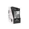 CLOCK STICKER 35 CM SILVER SATIN FINISH NUMBERS