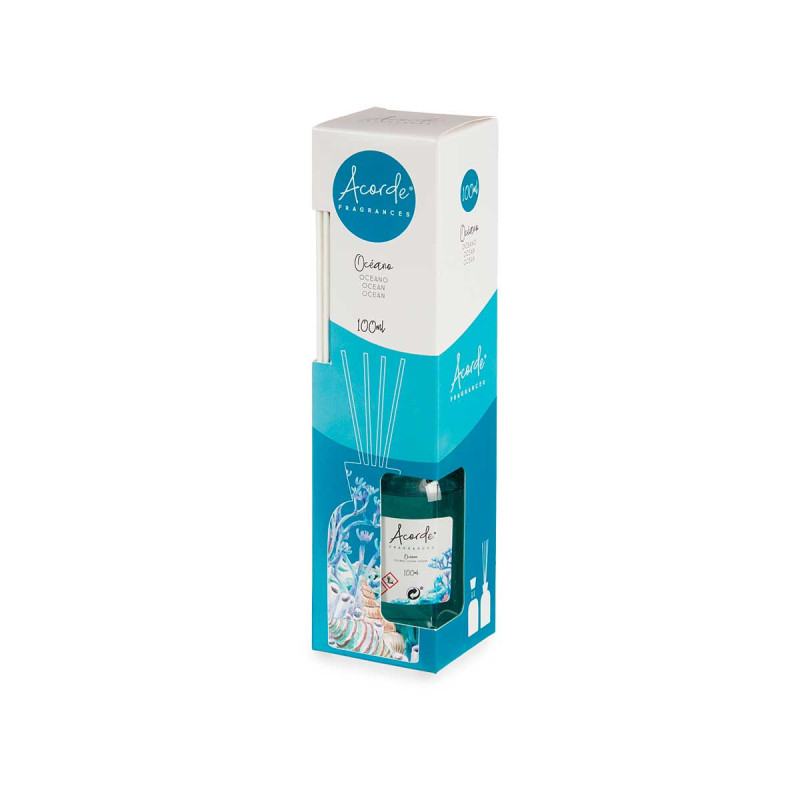 DIFUSOR 100ML COM STICKS OCEANO