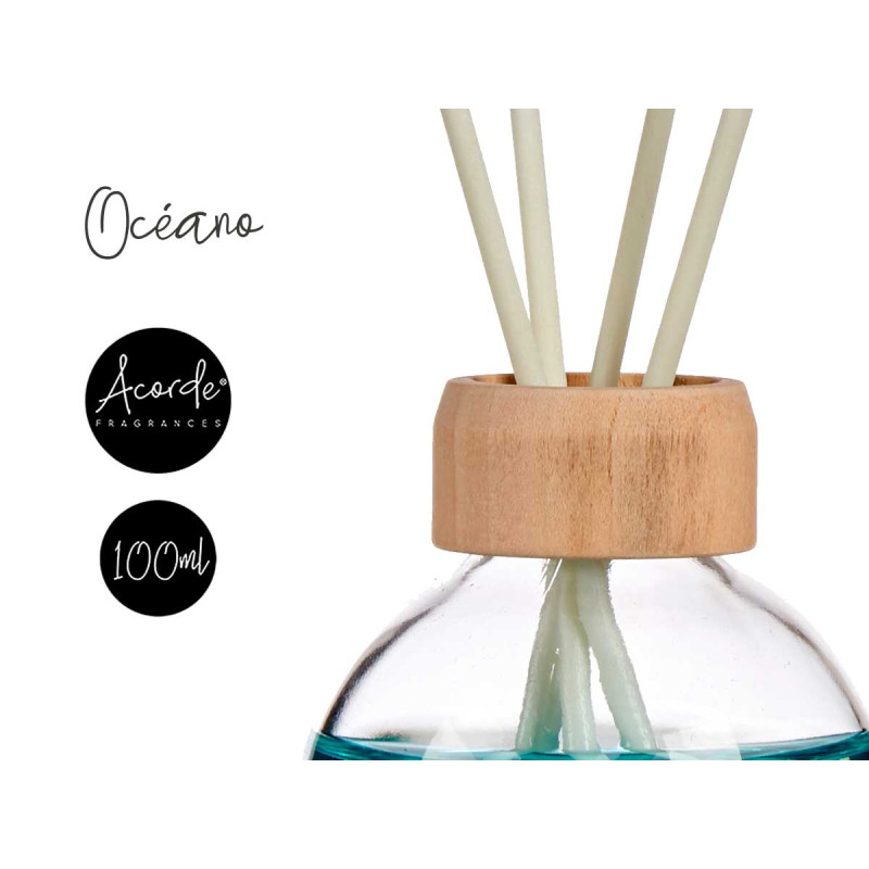 DIFUSOR 100ML COM STICKS OCEANO