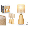 SET 2 LAMPADE DA TAVOLO OVALE ALTA 