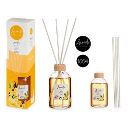 DIFUSOR 100ML COM STICKS BAUNILHA