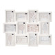 CADRE PHOTO 10X15CM 12 PHOTOS BLANC