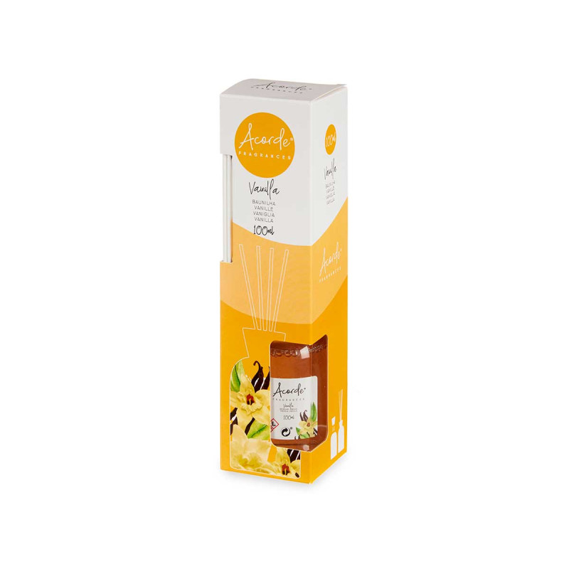 DIFUSOR 100ML COM STICKS BAUNILHA
