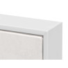 TABLEAU TOILE CADRE BLANC CERCLES ASSORT 3 40X70